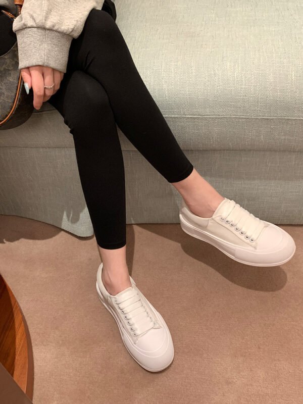 Casual Shoes All-Match White Shoes Women Canvas Shoes - Image 5
