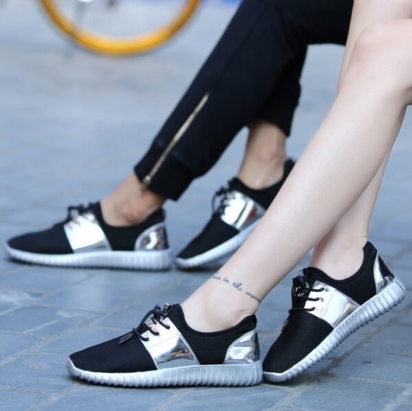 New Summer Breathable Shoes Men Flat shoes Autumn Fashion Men Shoes Couple Casual Shoes - Image 2