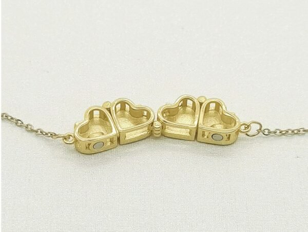 Net Red Clover Enamel Necklace Female - Image 3