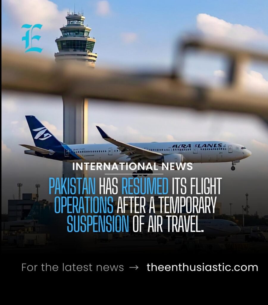 Pakistan Resumes Full Flight Operations After Ceasefire with India 1 pakistan airport