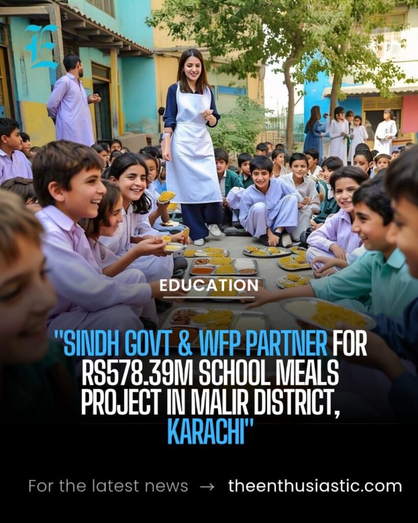 Sindh Govt & WFP Partner for Rs578.39m School Meals Project in Malir District, Karachi 1 school Sindh gov