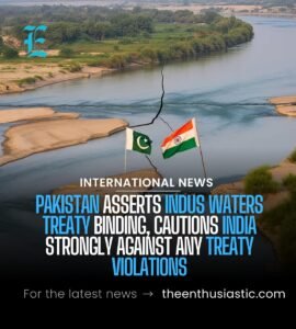 international news 61 water treaty