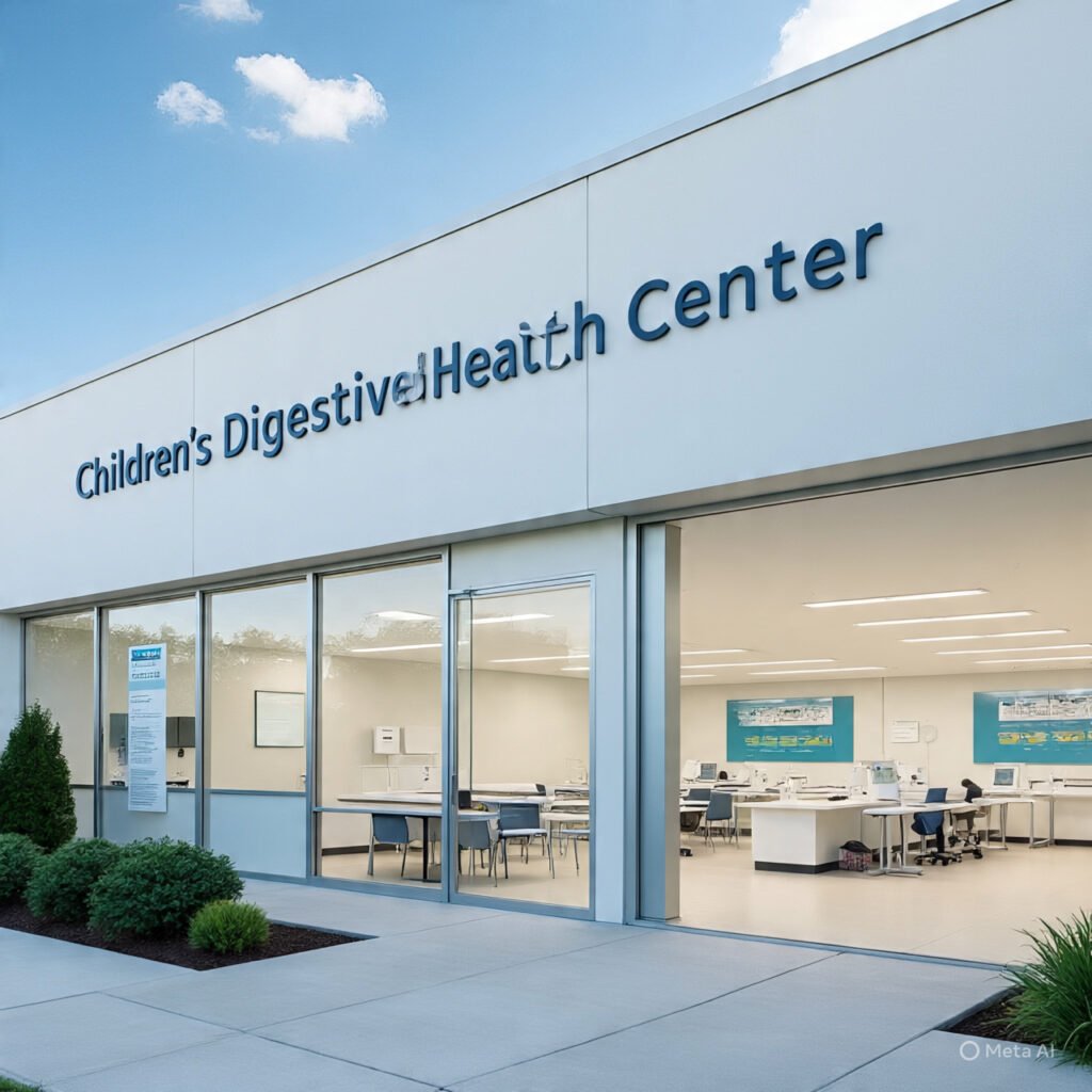 New facility established to focus on improving children's digestive health and advancing related medical research. 5 health care facilities
