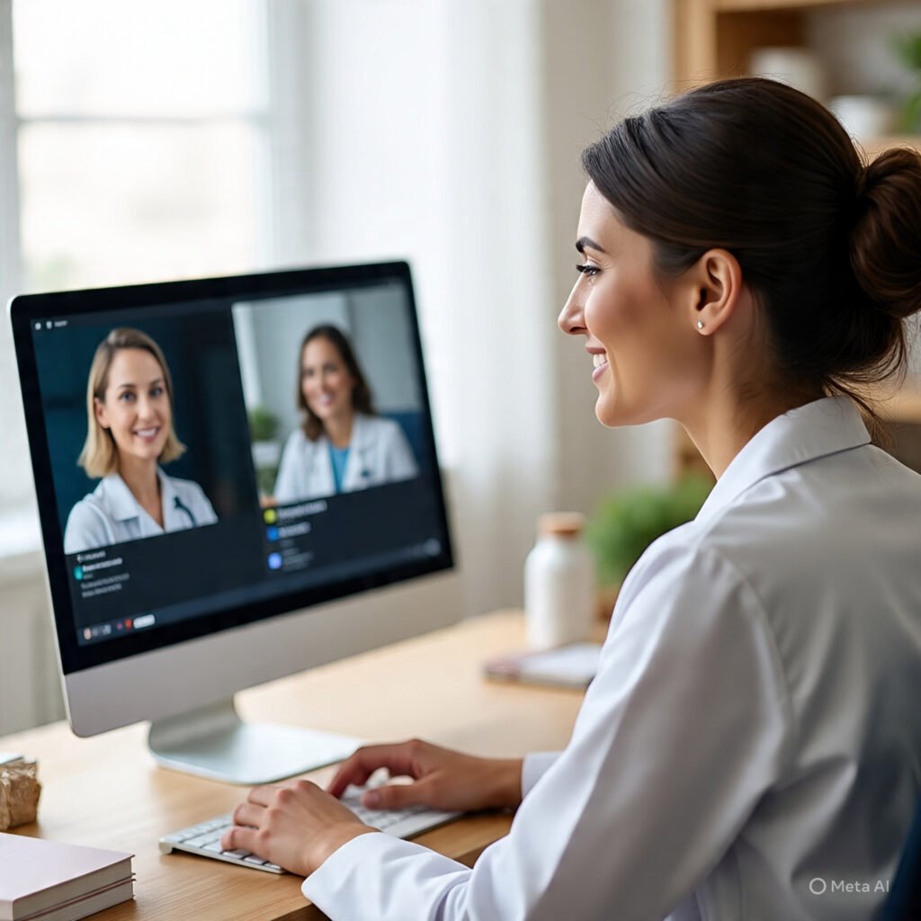 Doctor to address women's health topics through online discussions. 6 health care facility