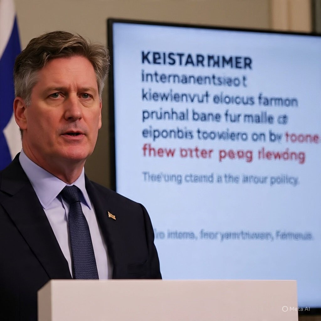 Starmer's foreign policy prioritizes international law, Hermer emphasizes in statement. 6 Politics