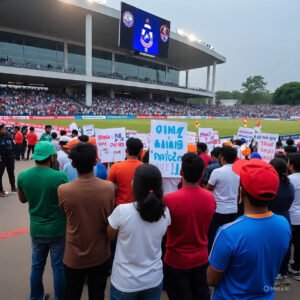 sports 40 protest
