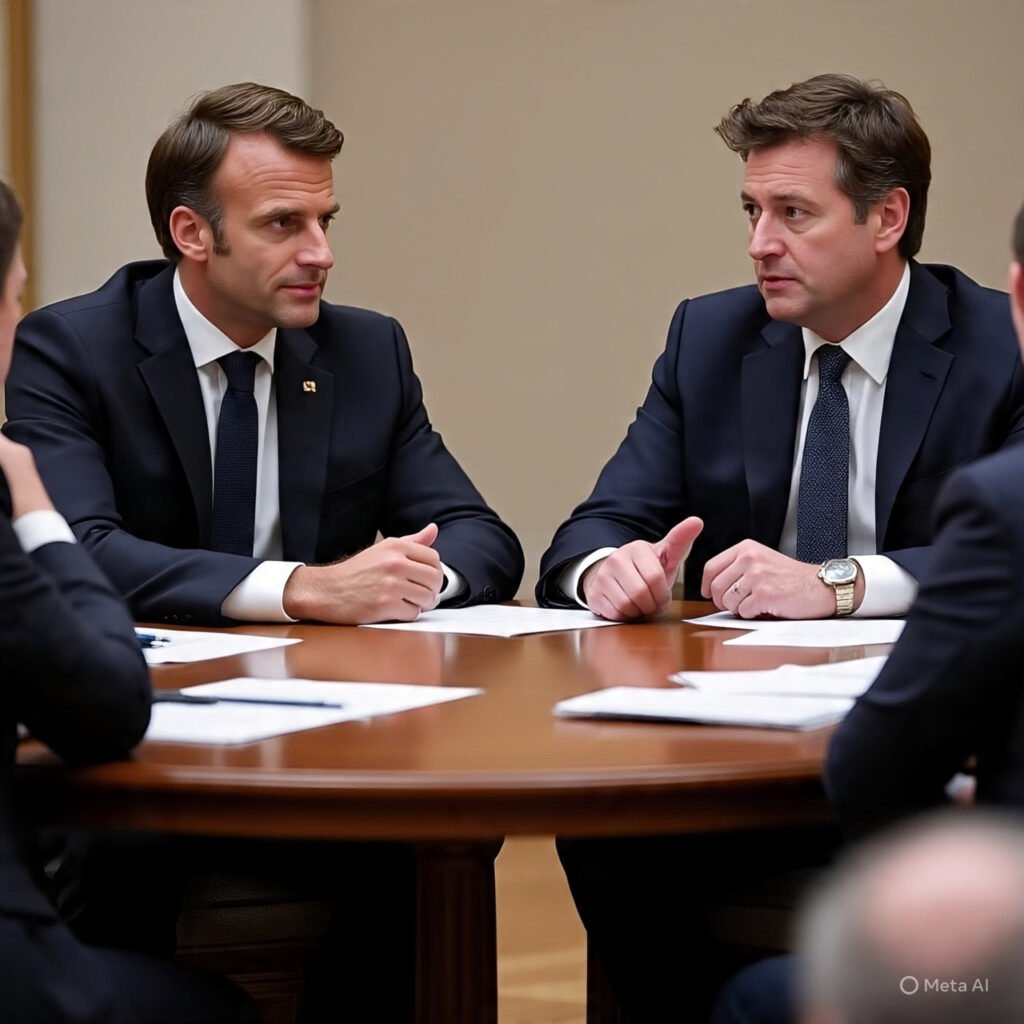 Starmer and Macron urge calm and patience amid global restlessness. 6 politics