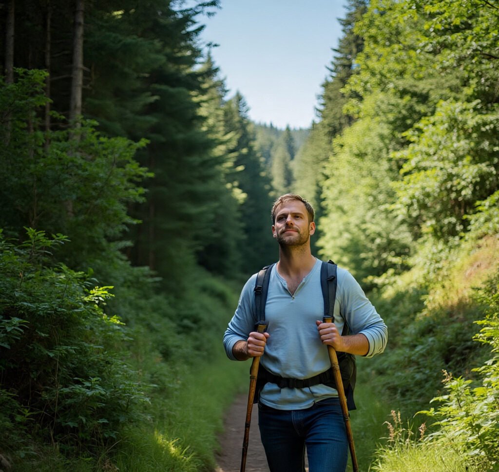 10,000 Walking Routes Mapped Across Great Britain to Make Rural Walks More Inclusive 1 a british man on long route