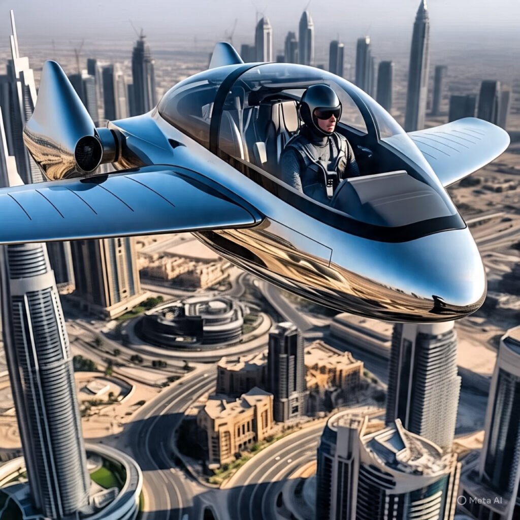 Dubai Launches First Test of Piloted Flying Taxi, Marking New Era in Air Travel