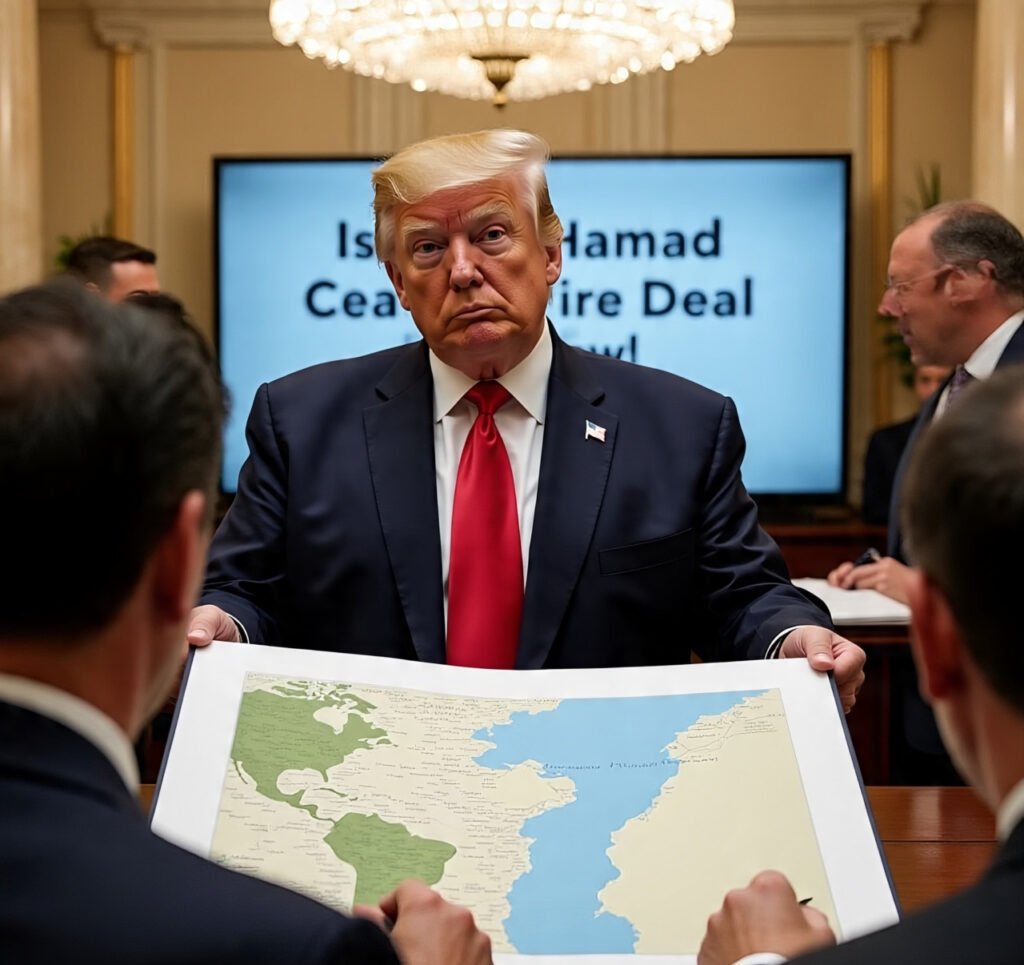 Trump Claims Progress on Israel-Hamas Ceasefire Deal Ahead of Netanyahu Visit 11 donald trump