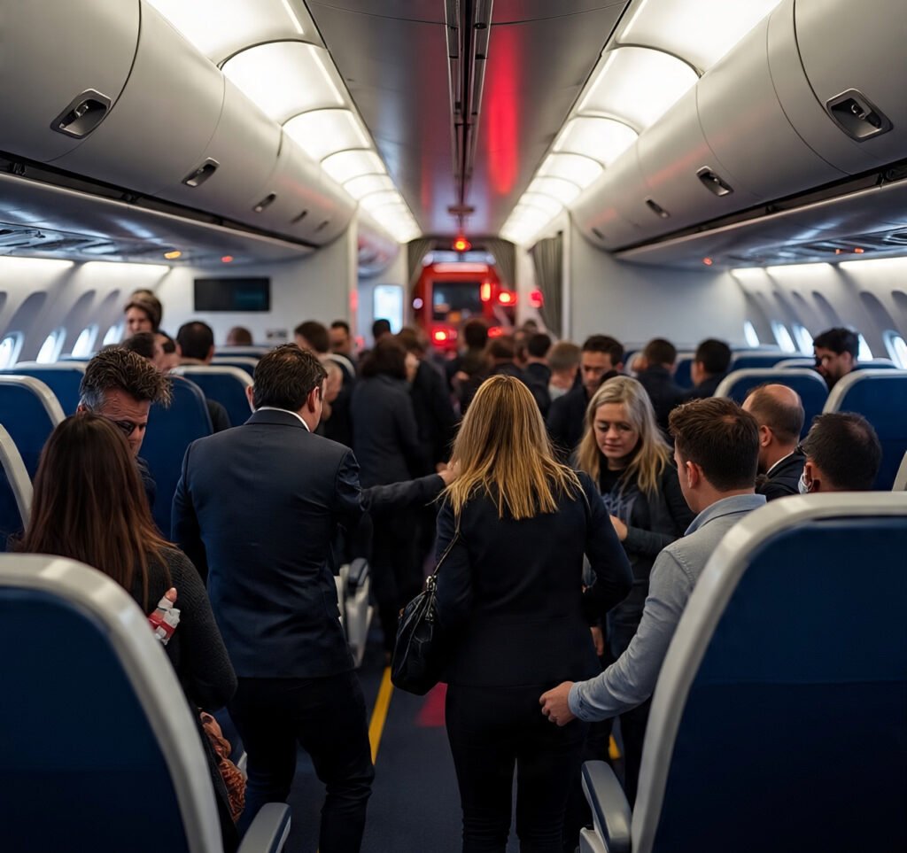 False Fire Alarm Triggers Chaos on Ryanair Flight in Palma, Injuring 18 1 false fire alarm triggers chaos on ryanair 3