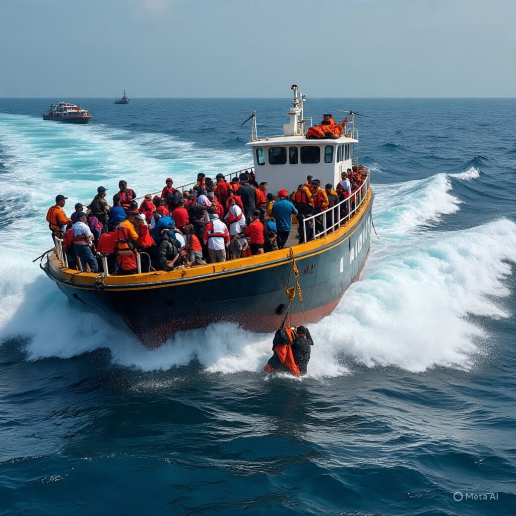 Five Dead, Dozens Missing After Ferry Sinks Off Bali Coast 1 ferry
