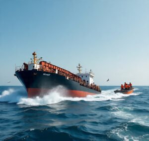 international news 215 imagine cargo ship sinks in red sea