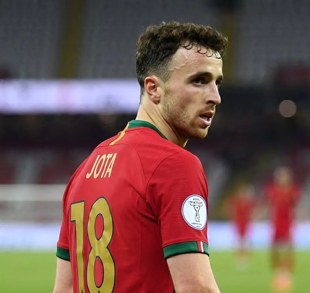 Liverpool forward Diogo Jota has died following a car crash in Spain, according to a police report. 1 make image of diogo jota portugal player