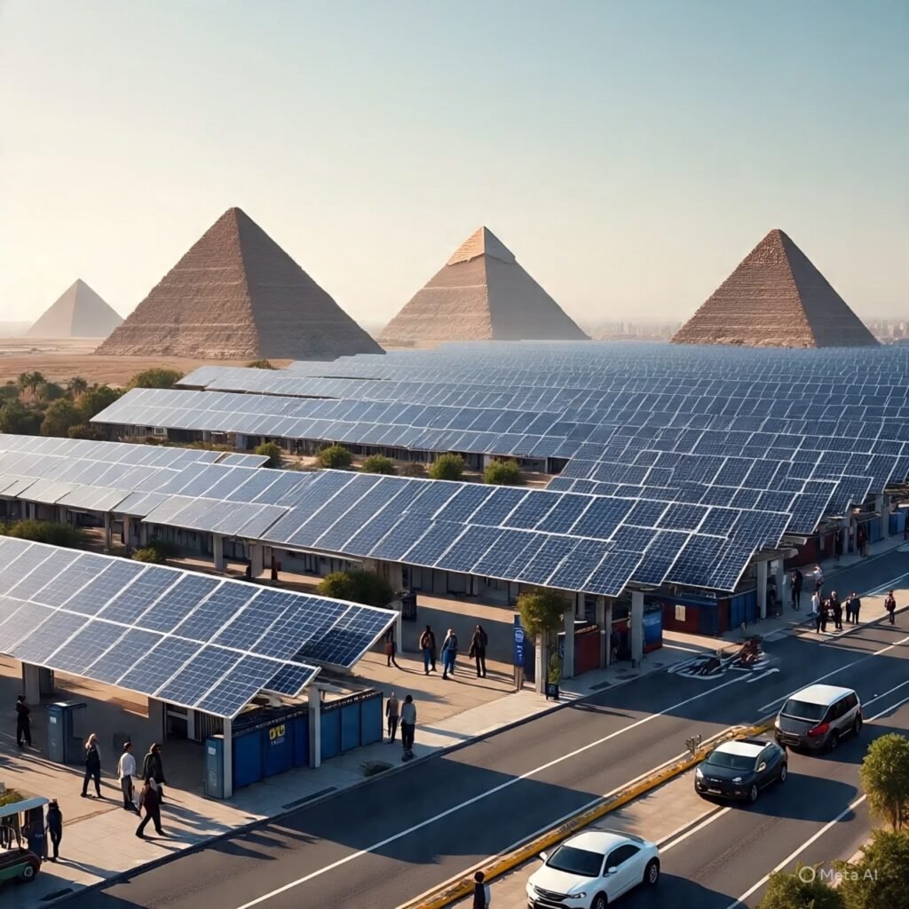Solar Power and Batteries May Enable Egypt to Overcome Frequent Power Outages and Blackouts