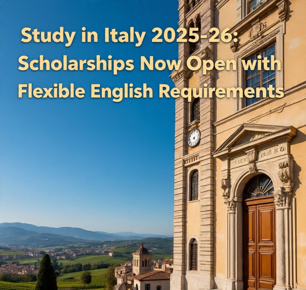 Study in Italy 2025–26: Scholarships Now Open with Flexible English Requirements 1 study in italy 2025 26 scholarships now open 1