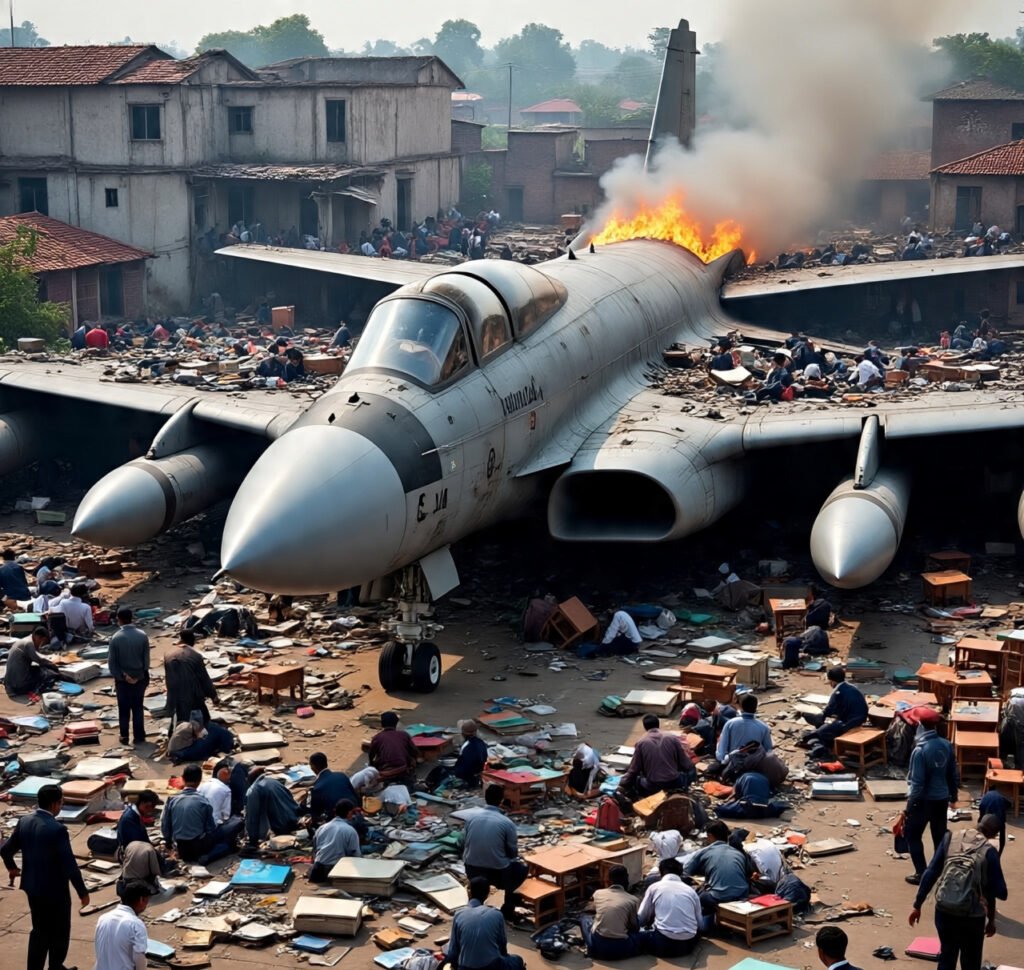Tragedy in Dhaka: Military Jet Crashes into School, Killing 19 and Injuring Over 160 1 tragedy in dhaka military jet crashes into