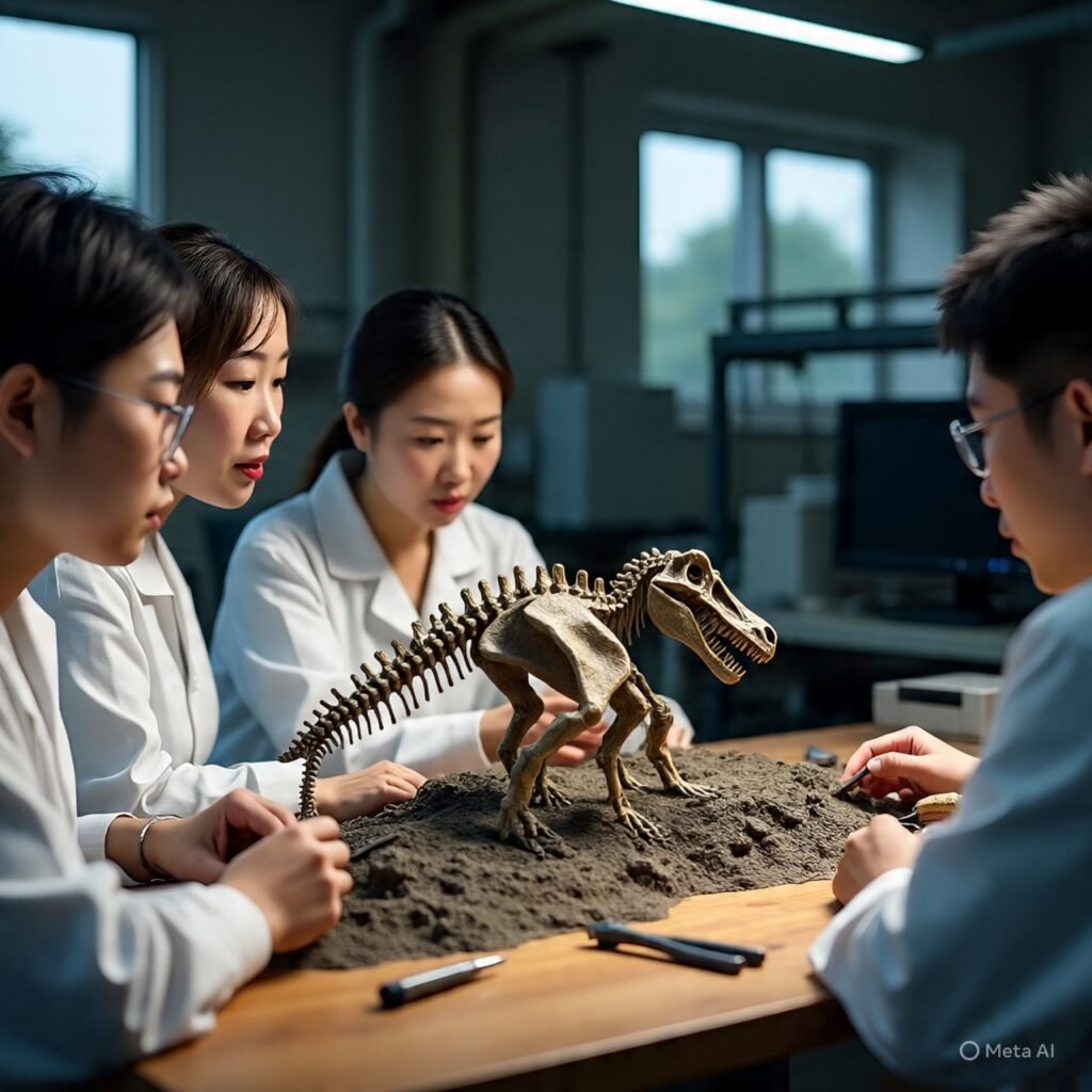 Chinese Scientists Uncover Oldest Known Sauropodomorph Dinosaur Fossil Ever Found in East Asia 6 dinasour