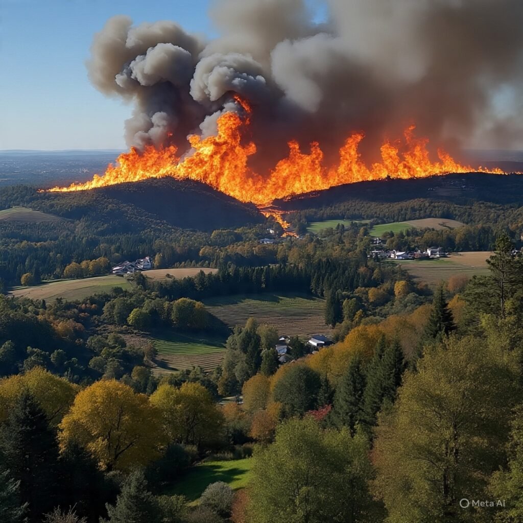 France Battles Worst Wildfire Since 1949 as Blaze Rages Through Aude Region 4 wildfire