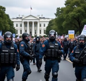 Top stories 419 Dozens Arrested in D.C. as Mayor Warns of “Authoritarian Push”