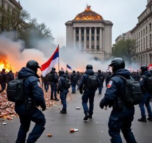 Top stories 381 *Serbia's Anti-Corruption Protests Turn Violent: Clashes Erupt Between Rival Groups*