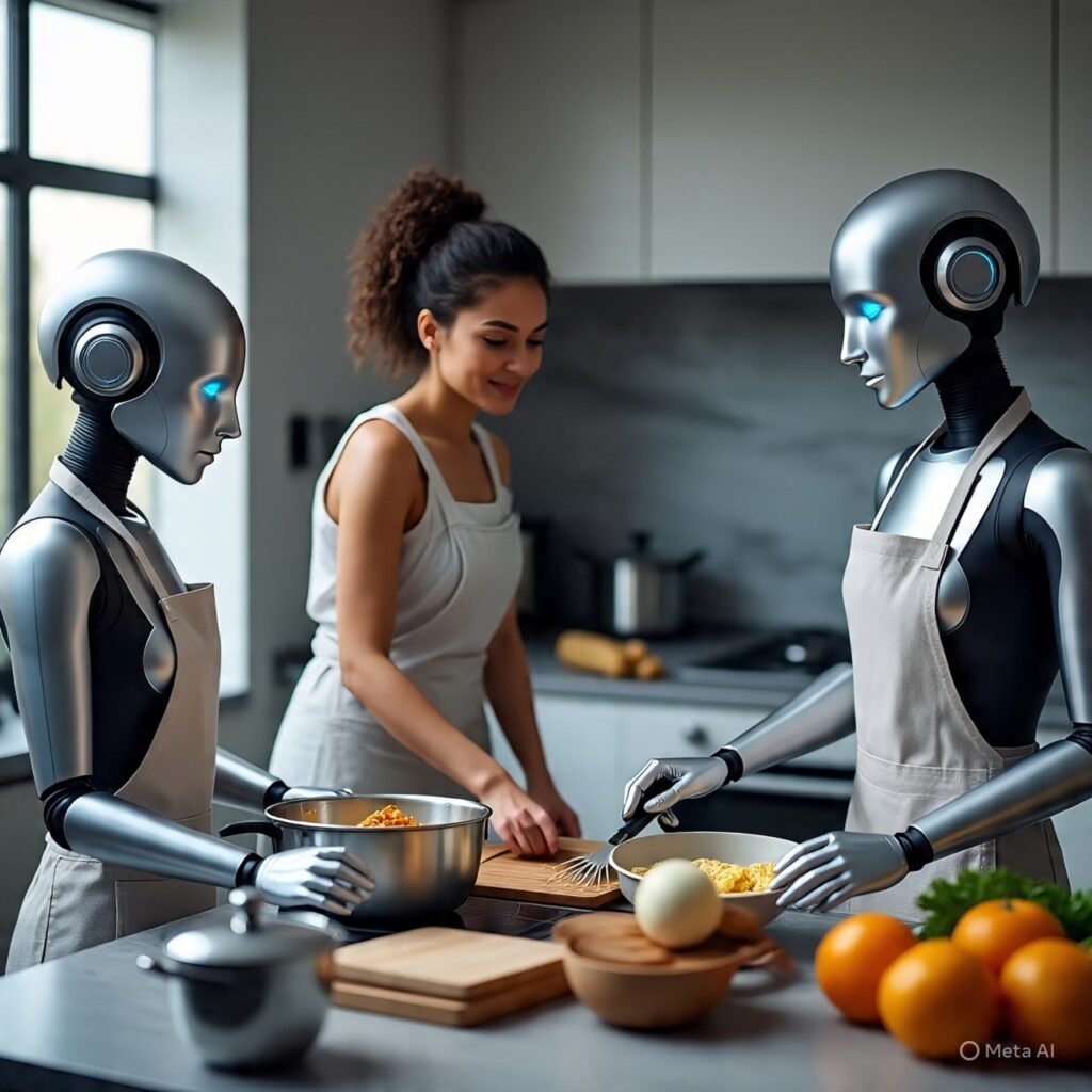 Humanoid Robots with AI Technology Move Closer to Daily Household Use 6 robot