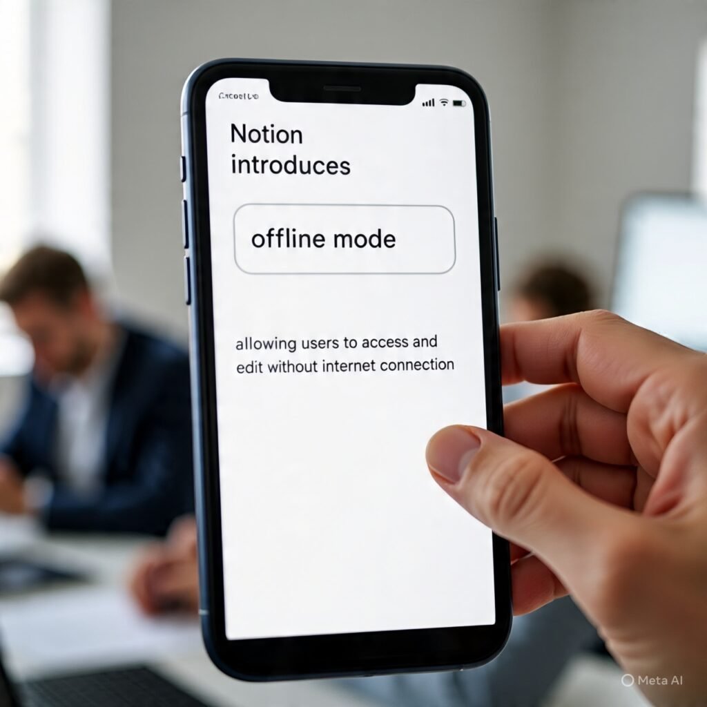 Notion Launches Offline Mode, Bringing Long-Awaited Feature to Users 2 notion