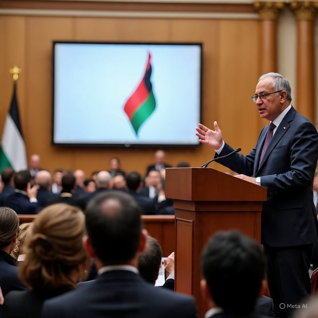 Minister claims lawyers misunderstand key issue in Palestine recognition debate. 2 politics