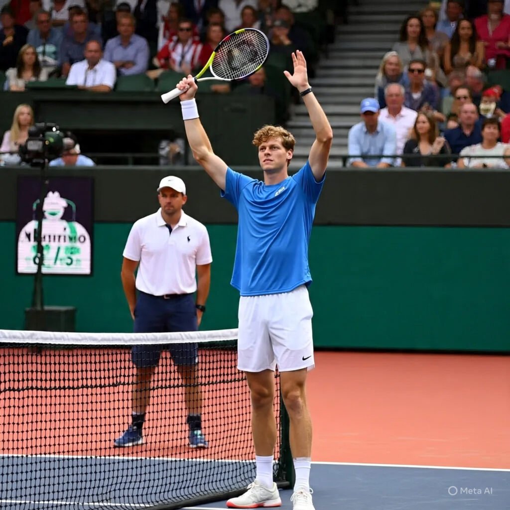 Jannik Sinner defeats Adrian Mannarino to advance into the quarter-finals of the Cincinnati Open. 8 Won