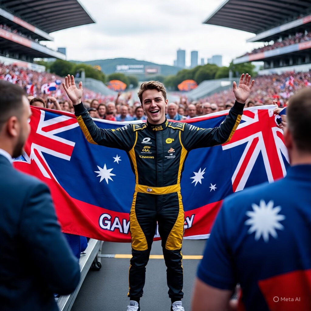 Oscar Piastri honored with his own grandstand at the upcoming Australian Grand Prix. 1 RACE