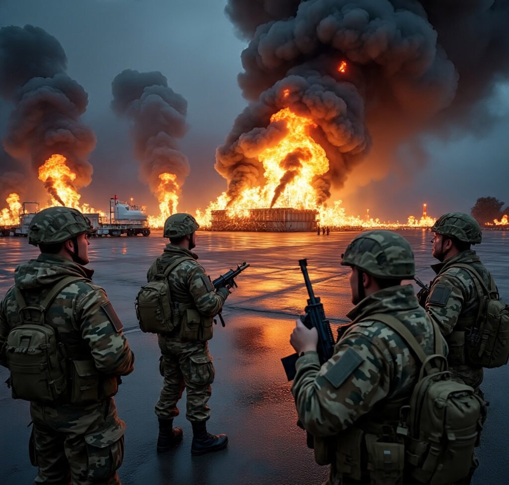 Drone War Intensifies: Sochi Oil Depot Ablaze, Mykolaiv Hit