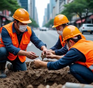 international news 170 Heroic Migrant Workers Save Woman From Sinkhole in Singapore