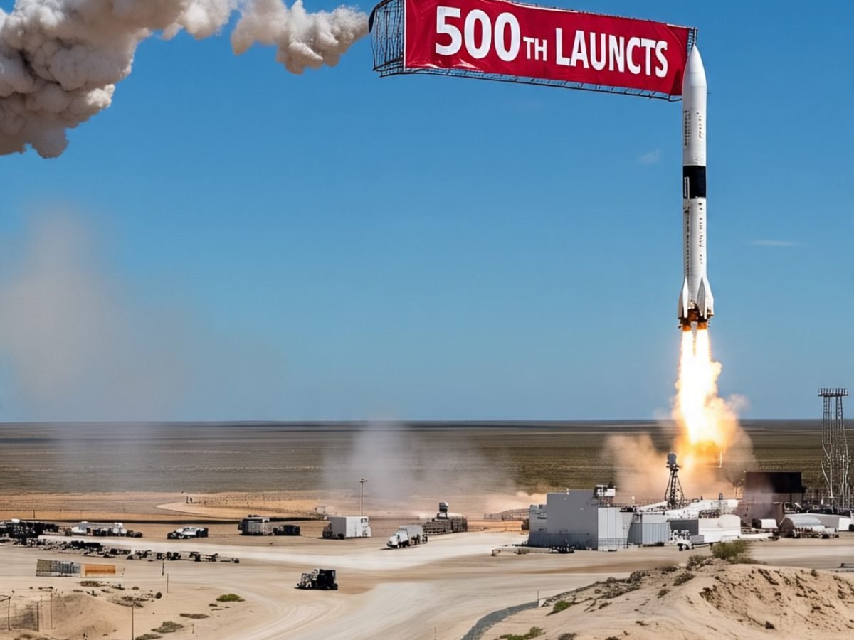 a10 SpaceX Sets Reuse Milestone with 500th Falcon 9 Launch, Breaking Rocket Flight Record