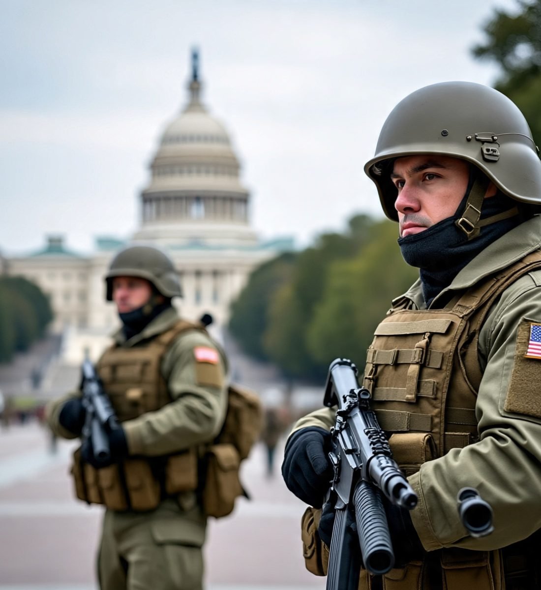 national_guard_start_carrying_firearms_in_washington National Guard Start Carrying Firearms in Washington, DC as Trump Targets Democratic Cities